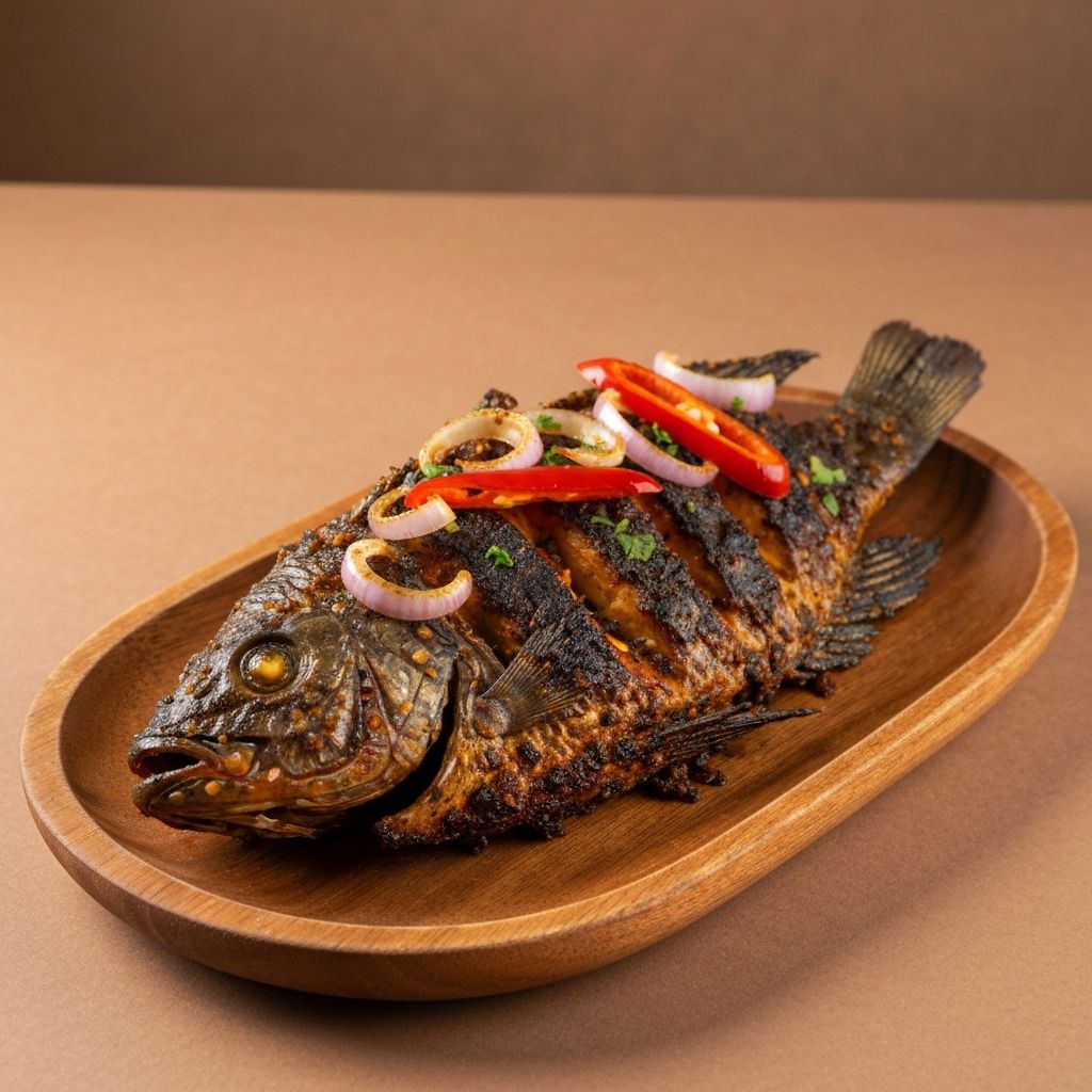 Grilled fish